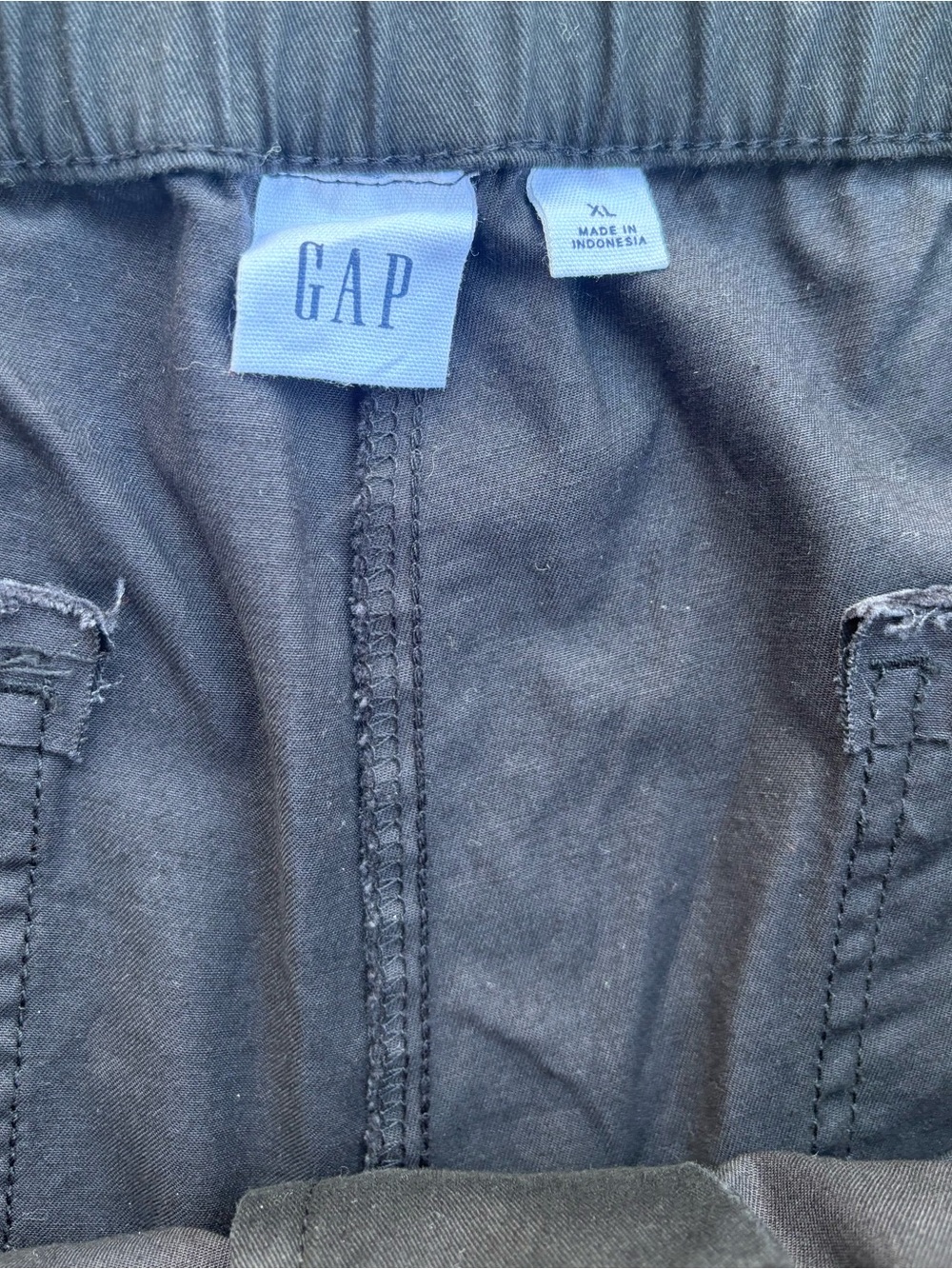 NWT Gap Women’s XL Cotton Wide Leg Pants High Rise Relaxed Fit - Picture 5 of 6